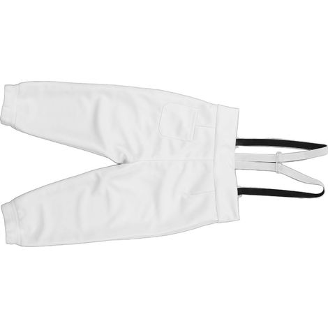 Pantalon d'escrime, tissu résistant aux coups de couteau, extensible 350N, coutures fines, pantalon d'entraînement d'escrime professionnel certifié CFA, taille 40, convient pour une taille de 145 à 15 (1/5)