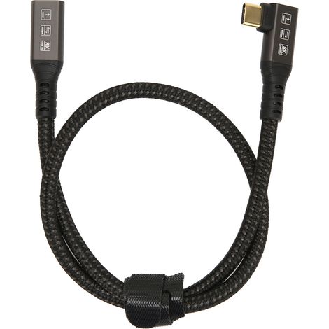 Câble USB 4 Extension Mâle à Femelle Type C 8K 60Hz 100W 40Gbps - 0,5m (1/5)