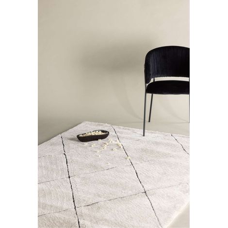 Patrik tapis 290x200cm blanc.
