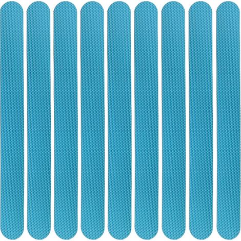 Pegatinas antideslizantes para bañera, ducha y alfombrilla de baño - azul