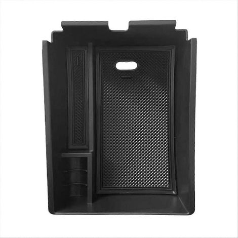 Coffre de rangement central pour voiture, boîte d'accoudoir, organiseur d'habitacle, accessoire auto, compartiment multifonctionnel. (1/5)