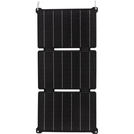 Panneau solaire pliable 21 W, étanche IPX6, sortie USB CC, chargeur solaire portable pour téléphone portable, alimentation 5 V/12 V (1/5)