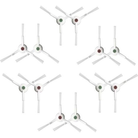 12 Ersatzteile für Ecovacs Debot / T20 Pro / X1 OMNI / T10 Omni / Saugroboter (Seitenbürste) (1/4)