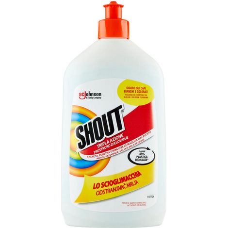 SET 12 SHOUT DETERGENTE SCIOGLIMACCHIA IN FORMATO DA 500ML (1/2)