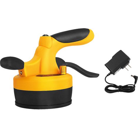 Outil Vibrateur de Tuiles Electrique Automatique avec Suction Cup et Vitesse Adjustable pour Tuiles jusqu'à 60x60cm (1/4)