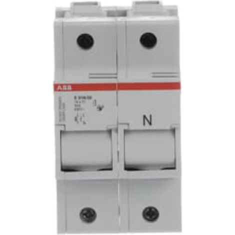 Porte Fusible E 91N/50 1P+N 50A 690VAC (IEC6094763 cat AC-20B) 2CSM277982R1801 ABB T257562 (1/2)