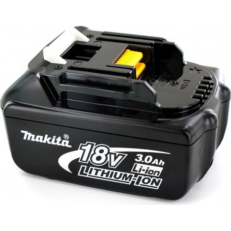 Batterie 18V 3Ah Li-Ion – Technologie Makstar – Compatible avec outils Makita – Pour usage intensif et performances élevées - BL1830 (1/2)
