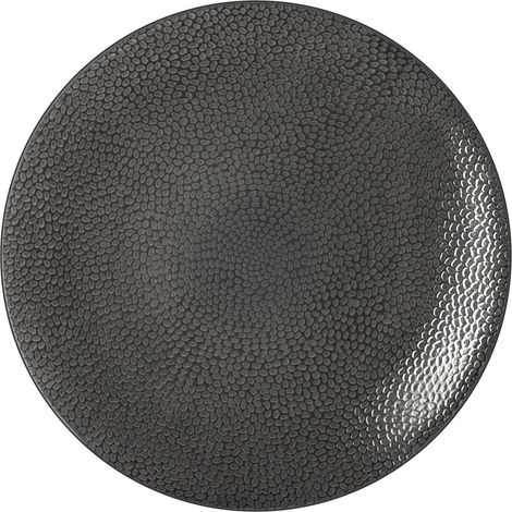 6 Assiette Plate 27 Cm Grise - Stone - Medard De Noblat (1/3)