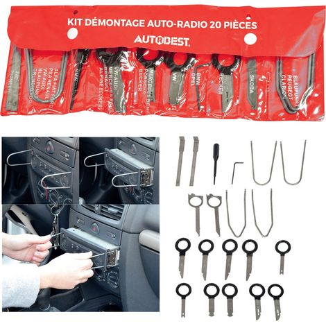Kit démontage Autoradio toutes marques