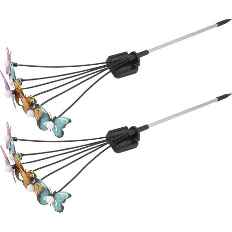 Lampes solaires de sol, éclairages décoratifs de jardin pour une utilisation extérieure, étanches IP65 (1/5)
