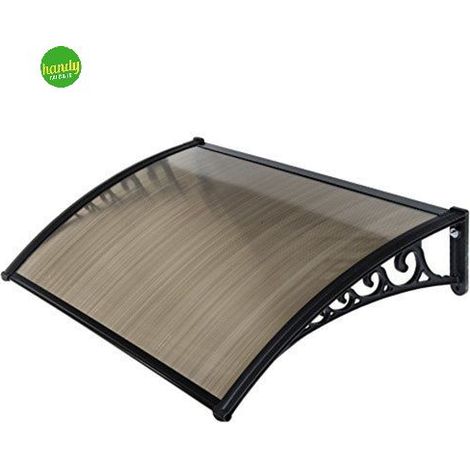 Pensilina maya Ambra Garden alveolare nero fumè 100x80cm