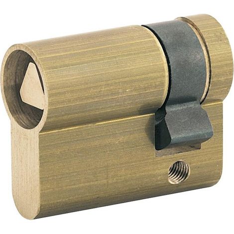 Cylindre simple pompier 30X10 avec triangle de 9 mm