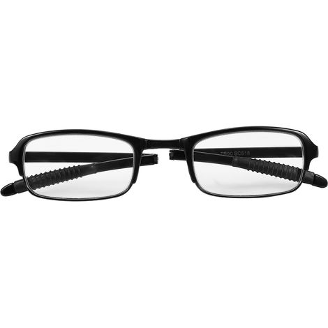Lunettes de lecture pliables, légères et portables pour presbytes, soulageant la fatigue (Noir 1.0) (1/5)