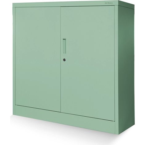 Armoire métallique BEATA, 900 x 930 x 400 mm, Fresh Style: vert pastel (1/4)
