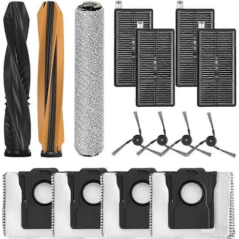 15-teiliges Set für den Dreame Aqua10 Ultra Roller / Aqua10 Ultra Roller Staubsauger: Hauptbürste, Walze, Beutel und Filter. (1/5)