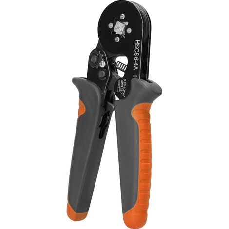 Kit d'outils de sertissage de viroles HSC8 6-4 0,25-10 m² AWG23-7, pince à sertir haute dureté (1/5)