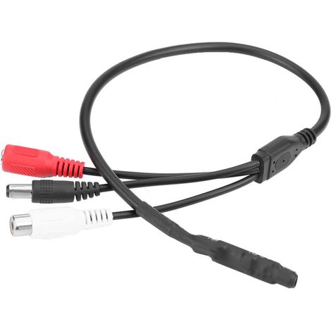 Mini microphone haute sensibilité pour la captation audio des caméras de sécurité CCTV et DVR. (1/5)