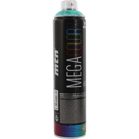 Bombe de peinture mega 600ml - vert - Mtn (1/3)