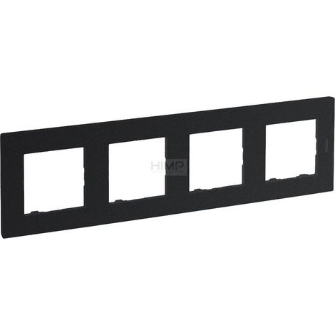 Plaque de finition Legrand niloe step 863794 plastique anthracite