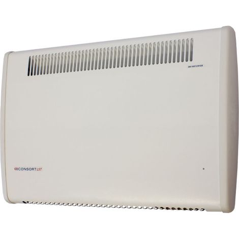 Consort Claudgen PLSTi Slimline Low Surface Temperature Fan Heater 0.75kW PLSTI075SL