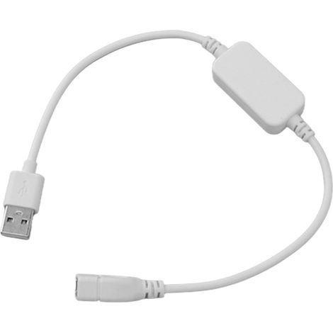 Variateur Bluetooth USB IP44 pour Ruban LED Monochrome, Contrôleur Sans Fil 433MHz, Blanc, Télécommande Intelligente (1/5)
