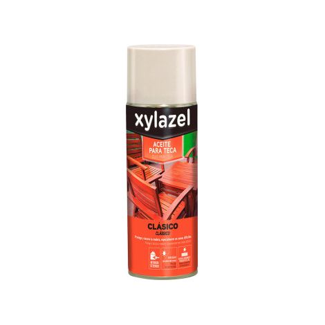 Xylazel Aceite para Teca Spray Miel 0,400L
