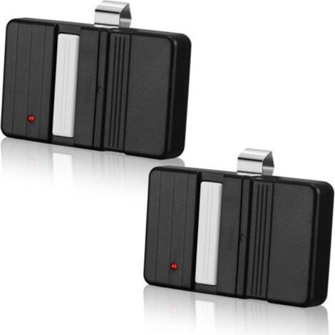 Set of 2 garage door remote controls with 9 or 12 DIP switches GT90, GT90-1, CT90, LD12, PMT90-1, ALT90-1