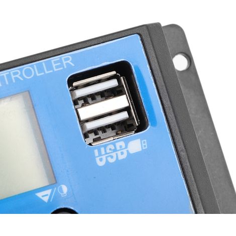 30A LCD-Solarregler, 12V/24V Solarregler mit automatischer Erkennung (DY-003) (1/5)