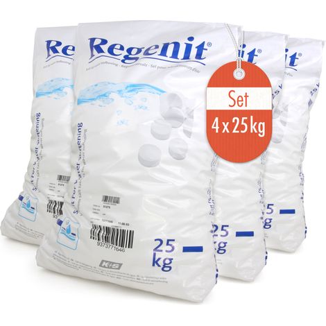 4x 25 kg Regenit® Siedesalztabletten