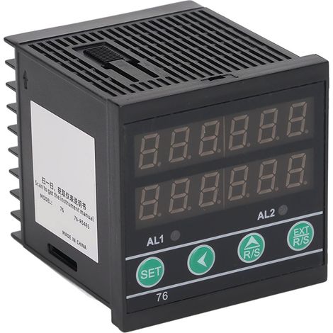 BERM 6-stelliger Multifunktionszähler für industrielle Fertigungslinien, LED-Digitalanzeige, Timer, 100–240 V Wechselstrom (1/5)