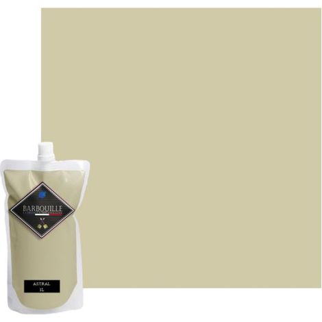 Pintura acrílica BARBOUILLE - Para paredes y techos - 1L - Beige Astral