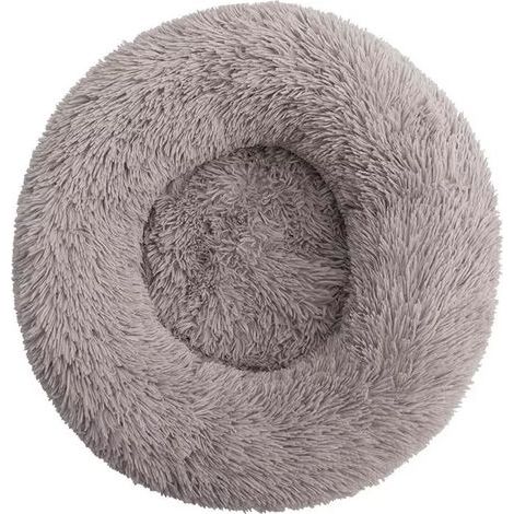 Cama para gatos, cojín suave, lavable para gatos y perros (Beige, 50 cm) (1/5)