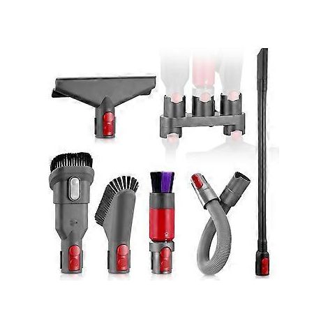 Accessoire de rangement et de support pour brosses compatible avec les aspirateurs (1/5)