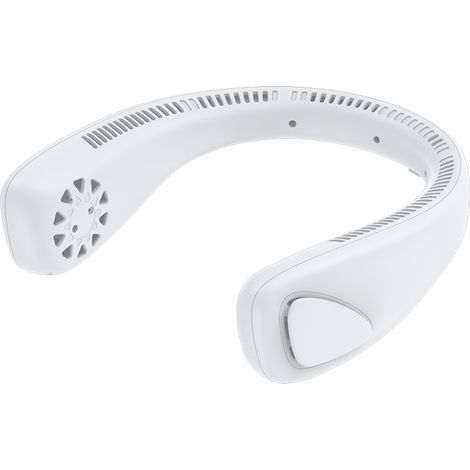Ventilateur de cou portable, ventilateur mains libres sans pales, ventilateur personnel rafraîchissant, réglage à 3 niveaux (1/5)