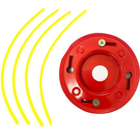 Testina Ricambio Decespugliatore 110mm Disco 4 Fili Tagliaerba Tosaerba 07232
