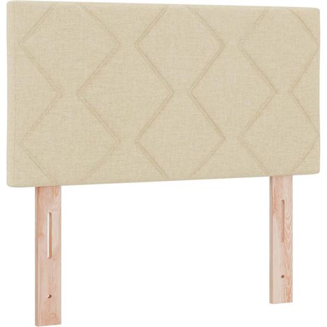 Maison Exclusive - Testiera Crema 80 cm Tessuto