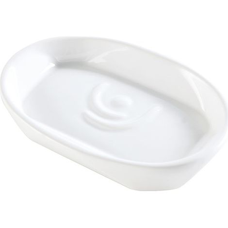 STILHAUS Liz porta sapone appoggio ceramica bianco codice prod: 000LZ09AP