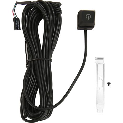 Flexibler externer PC-Netzschalter, Computer-Stromsteuerkabel, 5 Meter/16,4 Fuß Verlängerungsschalter