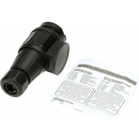 13-poliger Anhänger-Frostmaterial, 13-poliger Anhängerkupplungsstecker, 12 V, Typ N, Fahrzeugende