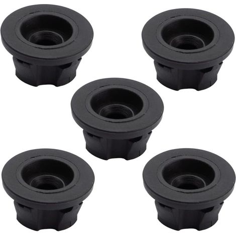 Housse de protection en caoutchouc pour moteur, attaches, culot de moteur, culot de protection moteur pour CLS GLK ML SLK Sprinter Valente Viano Vito, 6420940785, 5 PCS, Noir (1/5)