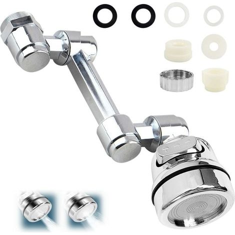1080° Swivel Extension Faucet for Kitchen and Bathroom – Flexible, Multifunctional with Adjustable 2-Way Aerator (1/5)