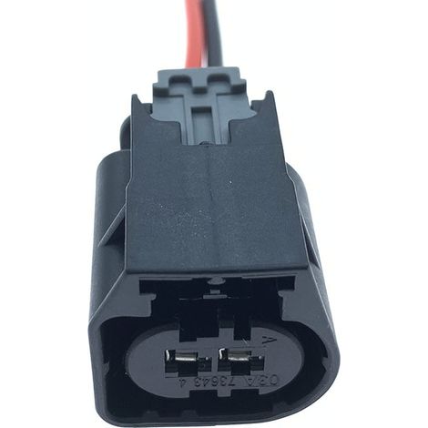 Connecteur Hanglian TE/AMP/ 1473139-1, boîtier/manchon jaune, 2 broches, 2 trous, en stock -- fiche simple