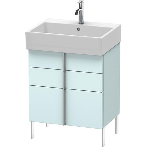 VERO AIR mobile lavabo 581x584x431mm Azzurro opaco
