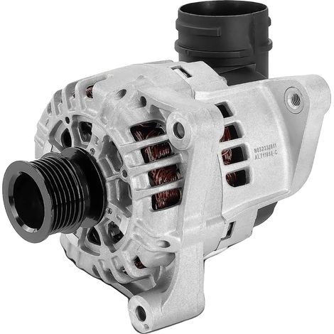 Generador alternador, diámetro de la polea 49,6 mm, voltaje 12 V, corriente de carga 140 A, montaje directo, rotación en sentido horario. (1/5)