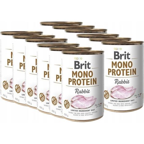 BRIT MONO PROTEIN KANINCHEN 12x400g