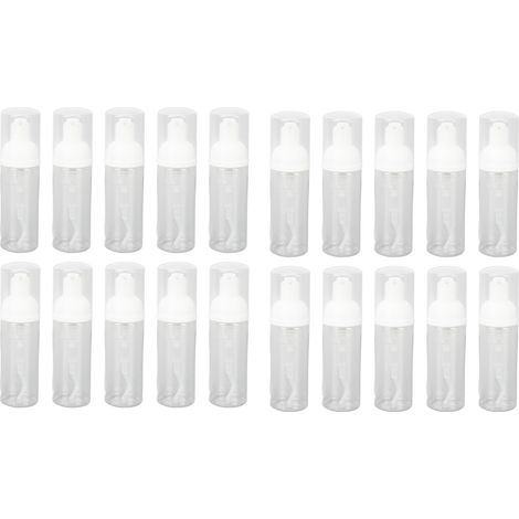 Bouteille Pulvérisateur Mousse 50ml Transparent Anti Fuite – Pour Voyage DIY Crème Mains (20 pièces) (1/5)