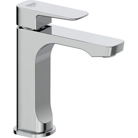 Miscelatore lavabo Bevel Ø26 con piletta click-clack cromato (1/2)