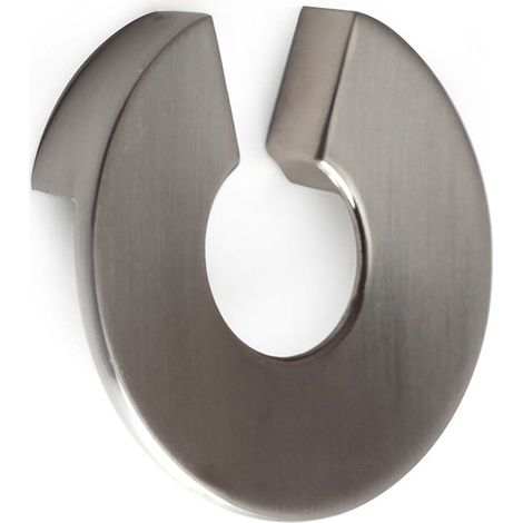 Manche en Zamak finition nickel satiné, dimensions: 54x54x16mm et inserts: 32mm - talla (1/5)