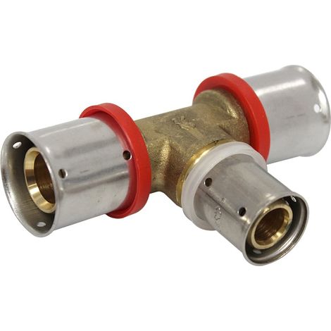 Té multicouche à sertir réduit - Ø26x3,0 - Ø20x2,0 - Ø26x3,0 - MULTIPEX (1/4)