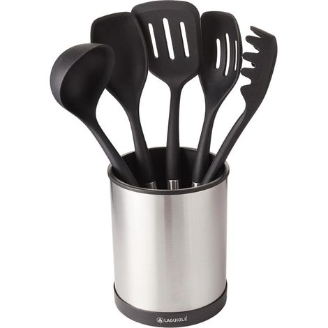 LAGUIOLE CUISSON - Set d'ustensiles en silicone 5 pièces - "Harmonie" (1/5)